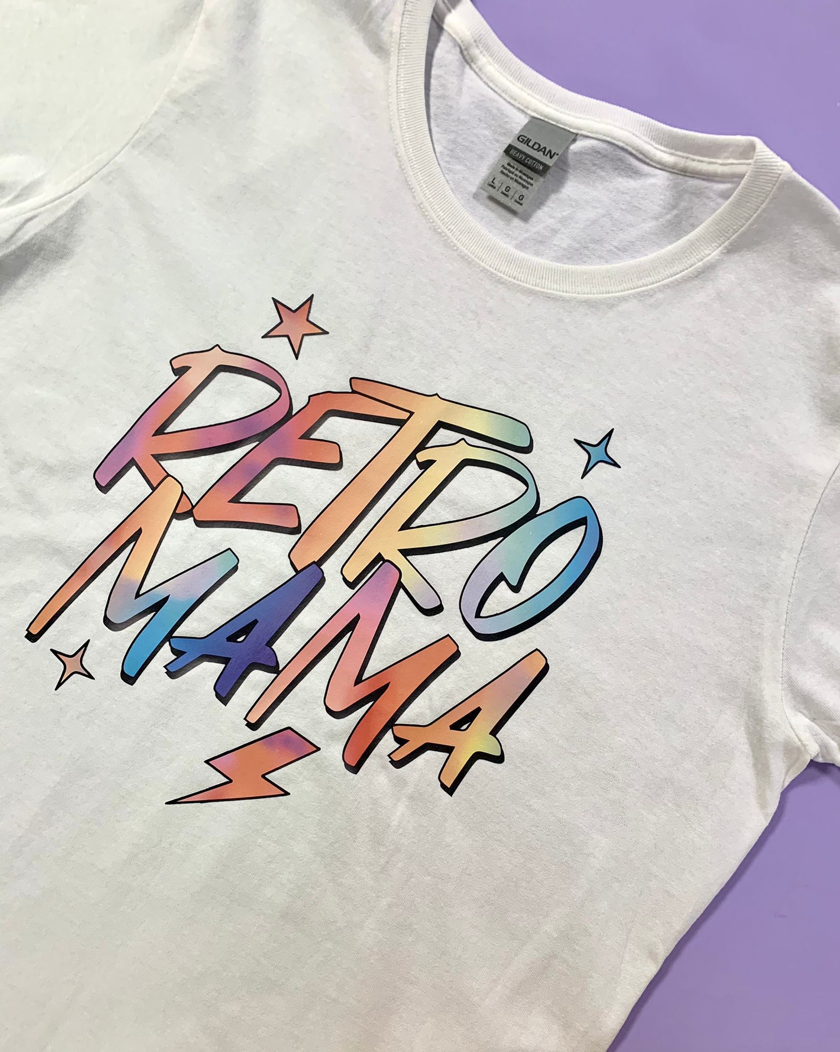 Retro Mama Printed Tee