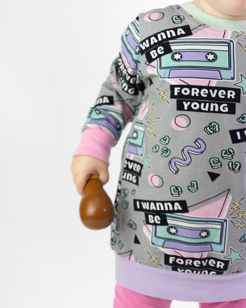 Pre Made Forever Young Lightweight Sweatshirts